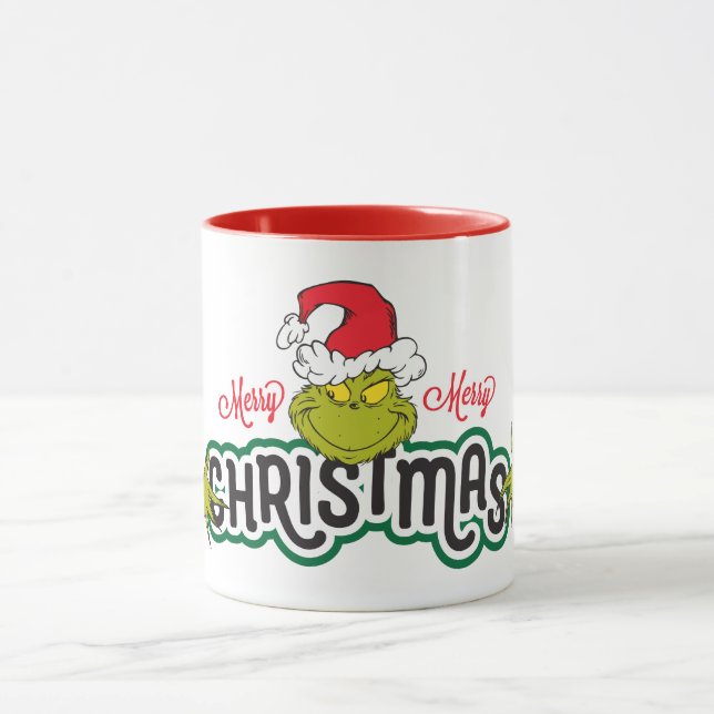 Caneca Clássico O Grinch | Feliz Feliz Natal (Centro)