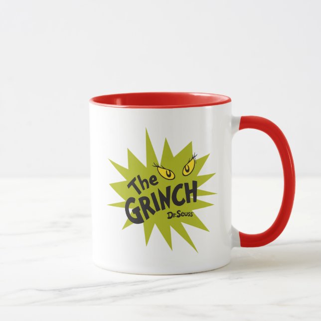 Caneca Clássico O Grinch | Starburst Verde (Direita)