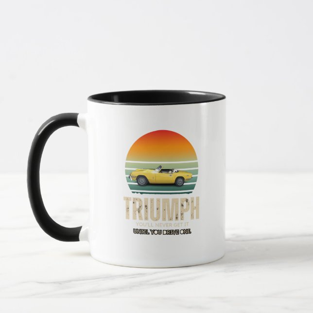 Caneca Clássico Triumph Spitfire (Esquerda)