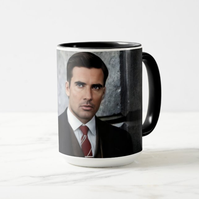 Caneca Classy Gentleman mug (Frente Esquerda)