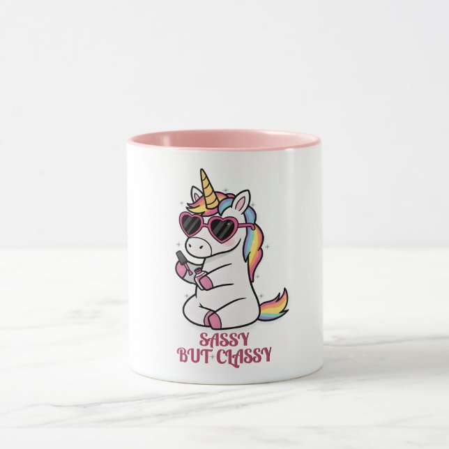 Caneca Classy Unicorn Manicure – Sassy Mood (Centro)