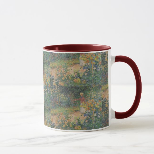 Caneca Claude Monet 1895 Vintage in the Garden (Direita)
