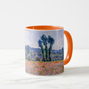 Caneca Claude Monet - Campo de Papoulas 1890 (Giverny)