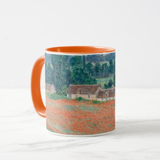 Caneca Claude Monet - Campo de Papoulas, Giverny (Frente Esquerda)