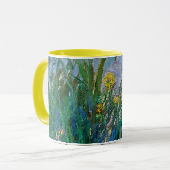 Caneca Claude Monet - Íris (Iris) (Frente Esquerda)