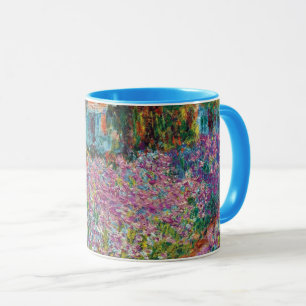 Caneca Claude Monet - Íris no Jardim de Monet Arte Refina