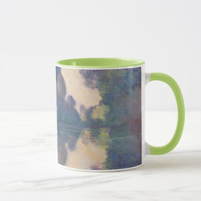 Caneca Claude Monet| Manhã no Sena perto de Giverny (Direita)