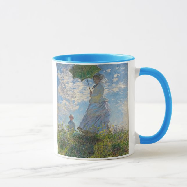 Caneca Claude Monet | Mulher com Parasol (Direita)