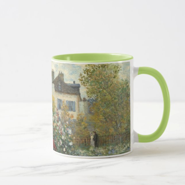 Caneca Claude Monet | o jardim do artista em Argenteuil (Direita)