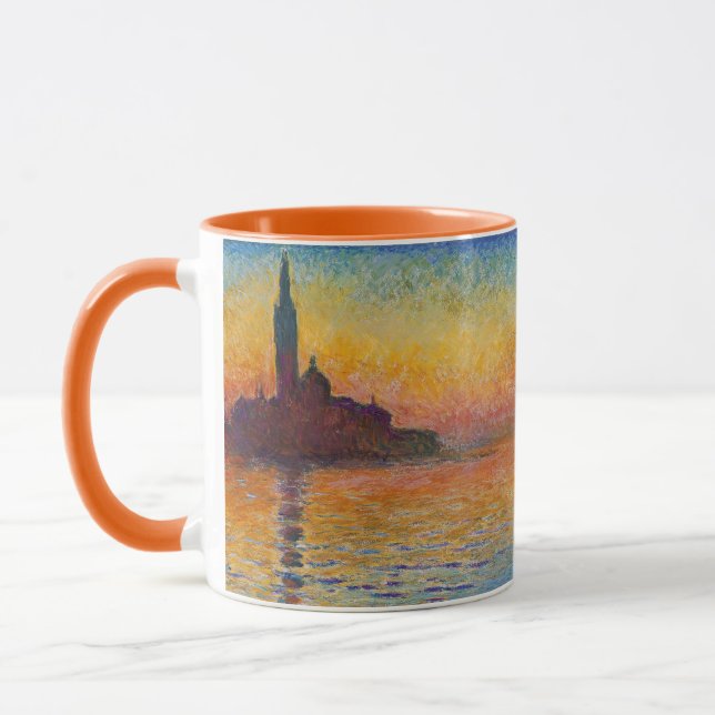 Caneca Claude Monet - San Giorgio Maggiore em Dusk (Esquerda)