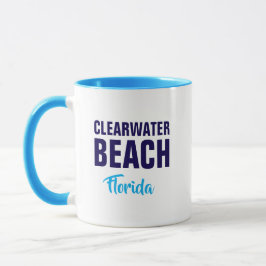 Caneca Clearwater Beach Florida Coffee Mug