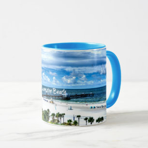 Caneca Clearwater Beach, Flórida, destino das férias