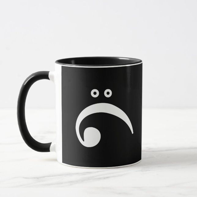 Caneca Clef baixo triste (Esquerda)