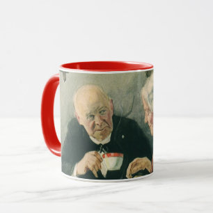 Caneca Clero Antigo, Café ou Chá com um Padre