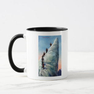 Caneca Climas de Montanha Tentando Ascendê-la a Seraca