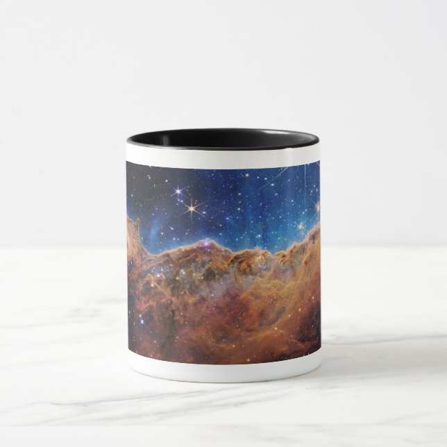 Caneca Clipes Cósmicos Carina Nebula Space Telescope (Centro)