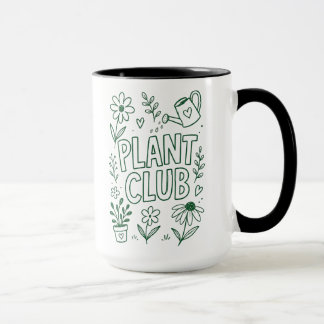 Caneca Clube de Plantas Jardim Amante de Plantas