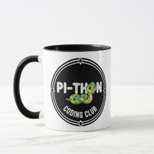 Caneca Clube de Programação Python Programador