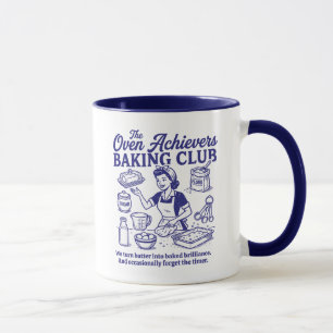 Caneca Clube Divertido de Padeiros Frase de Confeitaria F
