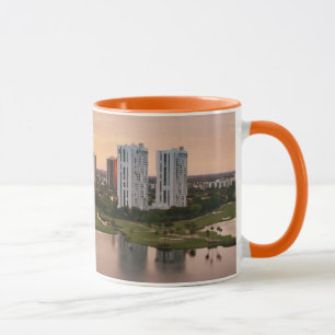 Caneca Clube no por do sol, Aventura, Florida