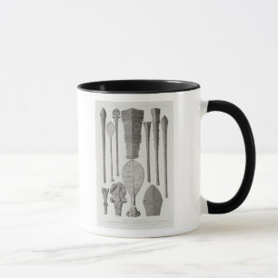 Caneca Clubes e insígnias de grau polinésios
