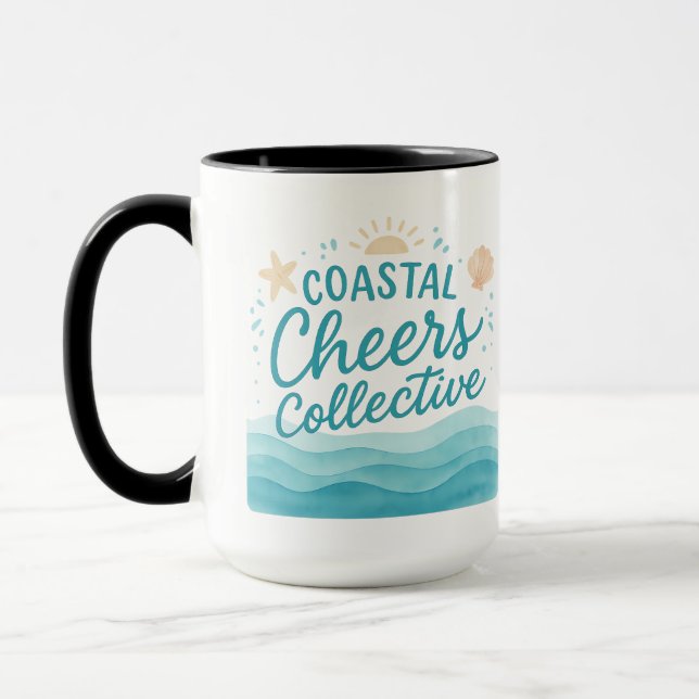 Caneca Coastal Cheers Collective | Halloween Gifts (Esquerda)