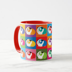 Caneca Cobaias do pop art