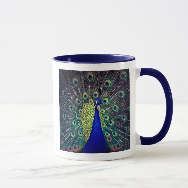 Caneca Cobalto Blue Peacock (Direita)