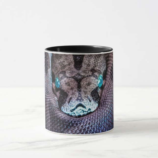 Caneca Cobra boa anaconda pinto-réptil (Centro)