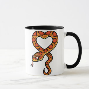 Caneca Cobra de Desenho Animado