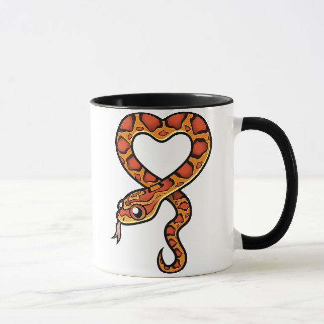 Caneca Cobra de Desenho Animado (Direita)