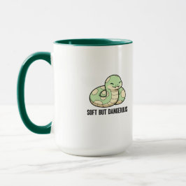 Caneca Cobra Gordinha Kawaii