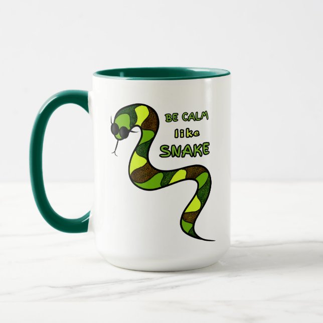 Caneca Cobra verde (Esquerda)
