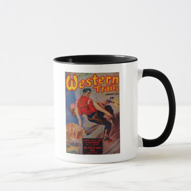 Caneca Cobrir 3 da revista Western Trails (Direita)