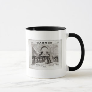 Caneca Cobrir da contagem do quadrille do piano