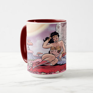 Caneca Cobrir de banda desenhada do Super-Homem/Mulher Ma