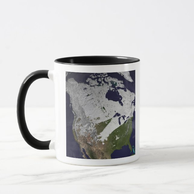 Caneca Cobrir de inverno na neve no hemisfério Norte (Esquerda)