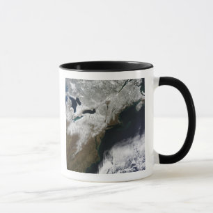 Caneca Cobrir de neve que se estende do Canadá