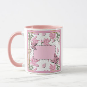 Caneca Cobrir rosa