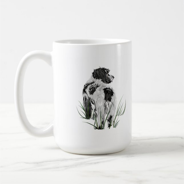 Caneca Cockapoo – Caneca de Café para Mãe de Cacho (Esquerda)