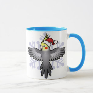 Caneca Cockatiel do Natal