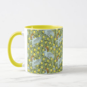 Caneca Cockatoo com Impressão de limões