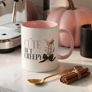 Caneca Cocktail de Esqueleto Coquete Rosa Fofo porém Assu