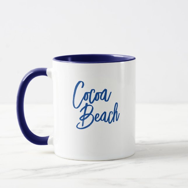 Caneca Cocoa Beach Florida Coffee Mug (Esquerda)