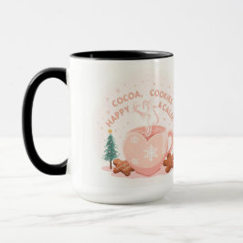 Caneca Cocoa, Cookies & Calm – Pastel Christmas CoT-Shirt