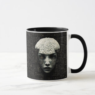 Caneca Código Binário do Matrix Man