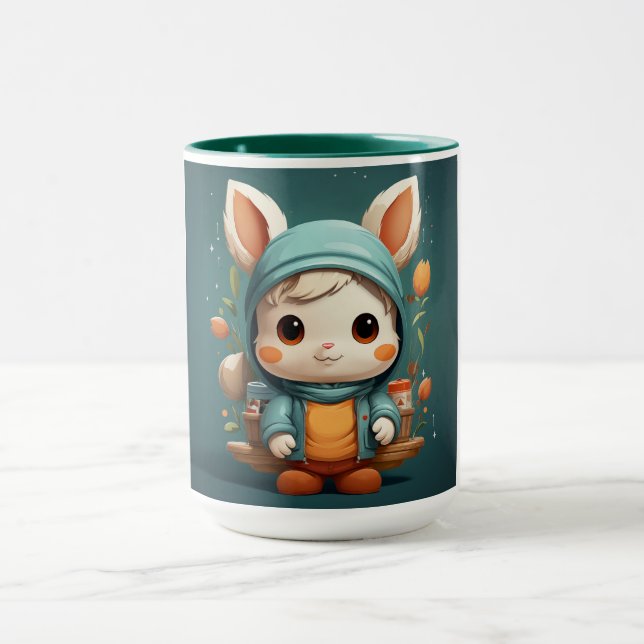 Caneca Coelhinho bonito (Centro)