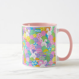 Caneca Coelhinho-Coelhinho-Láteo Ovos-Lápis Café