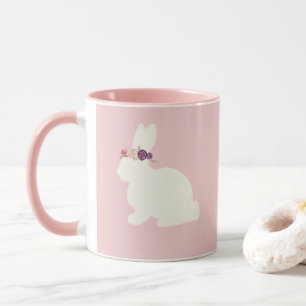 Caneca Coelhinho com Flor
