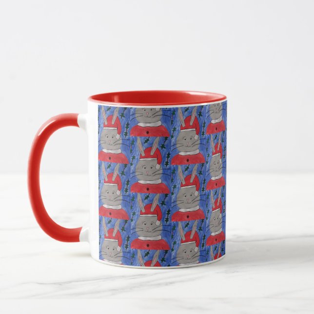 Caneca Coelhinho de Papais noeis Bonitos (Esquerda)